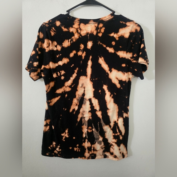 Upcycled Reverse Tie-Dye Jurassic Park Kids Shirt - Picture 2 of 4